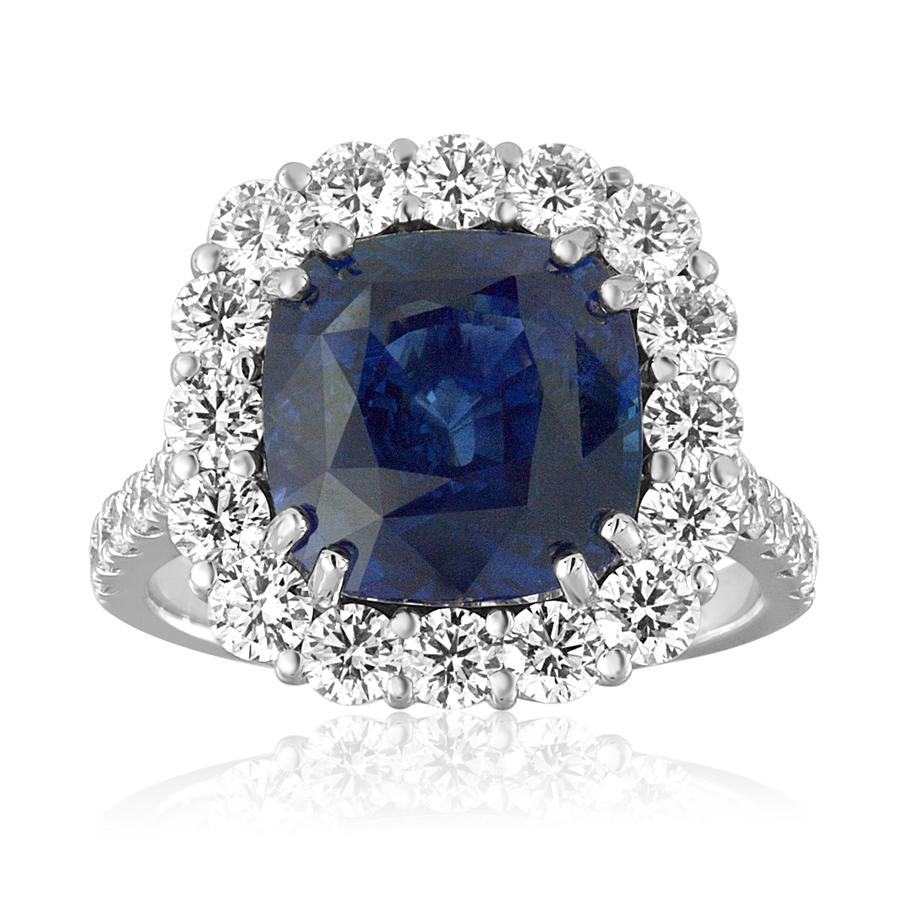 View Sapphire & Diamond Ring